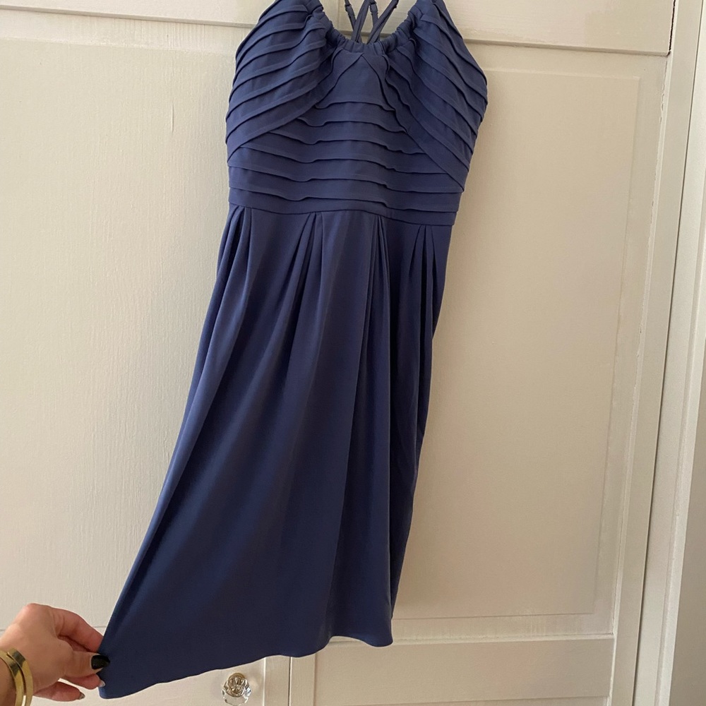 BCBG Dark Lavender Cocktail Dress